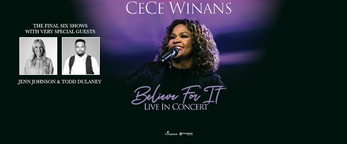 Cece Winans Believe For It Tour Grand Center Arts District